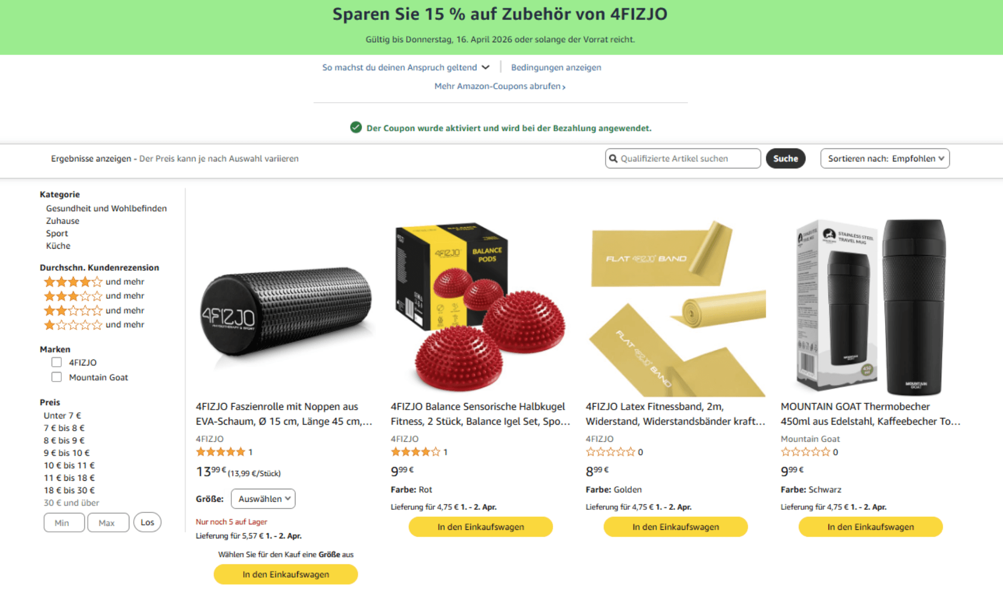 Dodatkowe działania promocyjne
