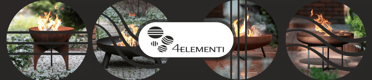 Baner 4Elementi – paleniska ogrodowe