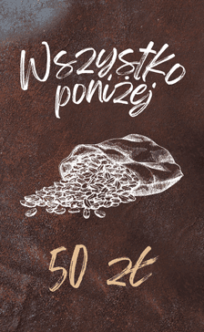 Pionowy kafelek promocji „Wszystko poniżej 50 zł"
