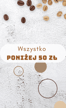 Pionowy kafelek promocji „Wszystko poniżej 50 zł"