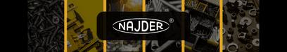 Baner sklepu Najder – śruby i mocowania
